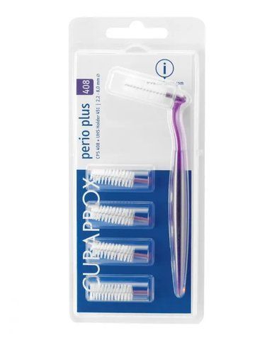 Міжзубні йоржики для пародонтології Curaprox CPS 410 Perio Plus Set, d 2,5/10,0 мм CPS 410 SET фото